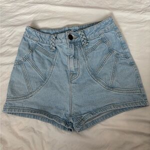 BDG High Rise Denim Shorts